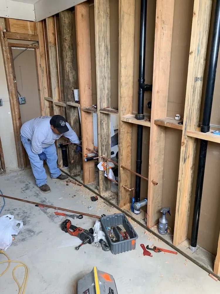 Commercial rough-in plumbing for Water Heater Replacement in Church Hill